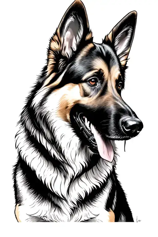 Harassing A German Shepherd Dog