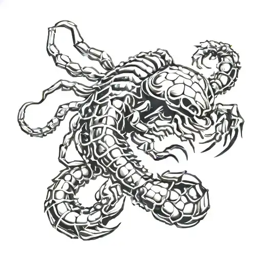 Manga Style Scorpion