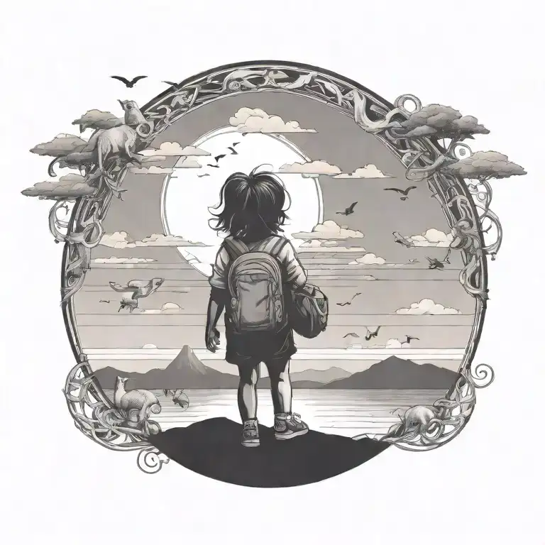 Can You Add A Few Animals Around The Child