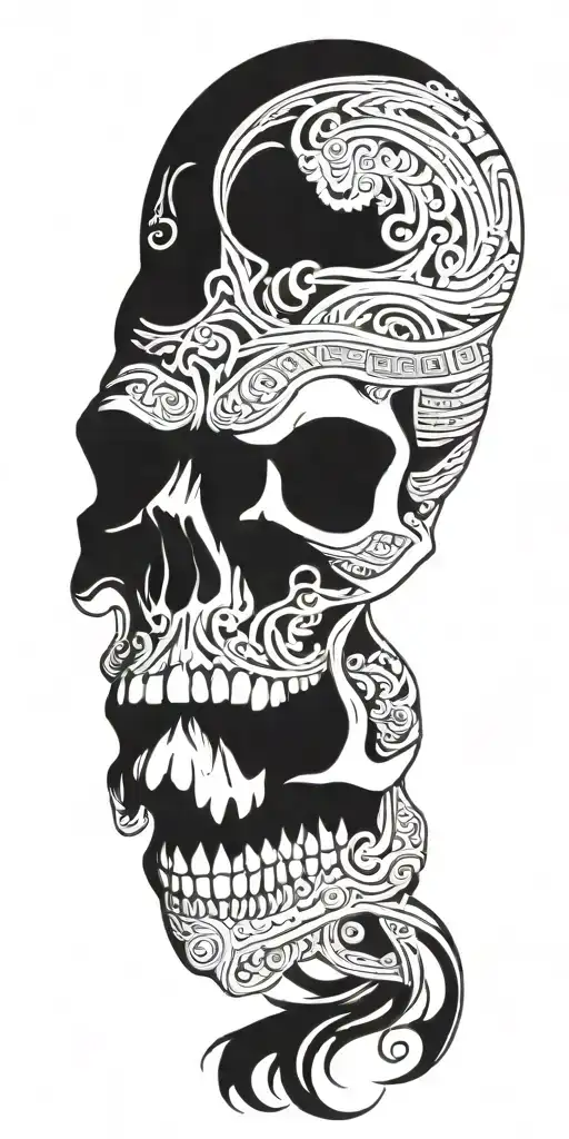 Skull Tribal