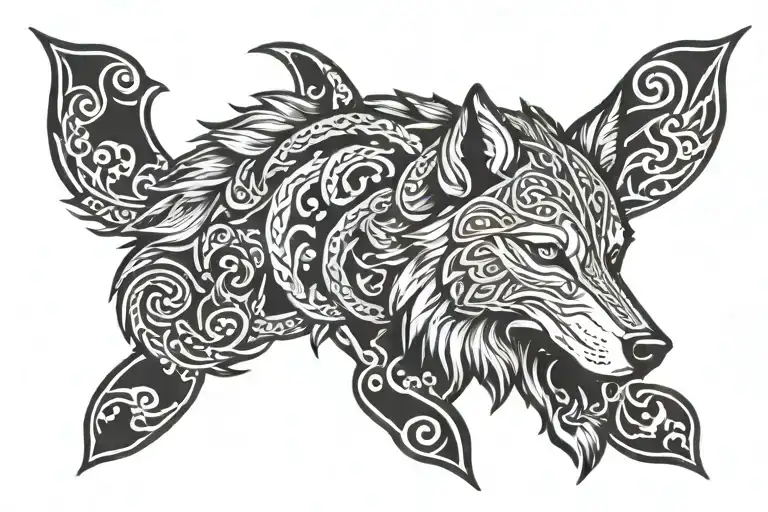 Historically Accurate Viking Wolf Armring