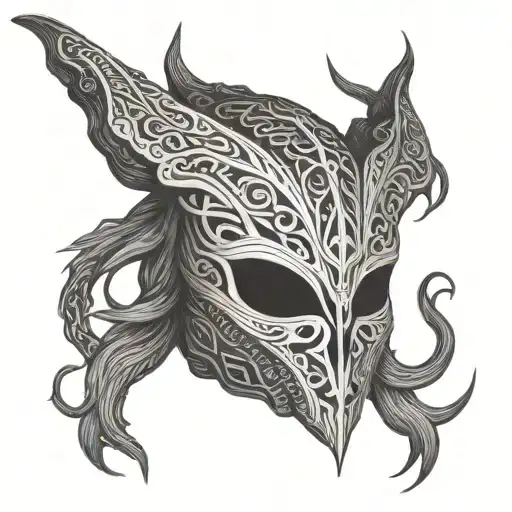 Alien Head Norns Thread Of Fate Viking