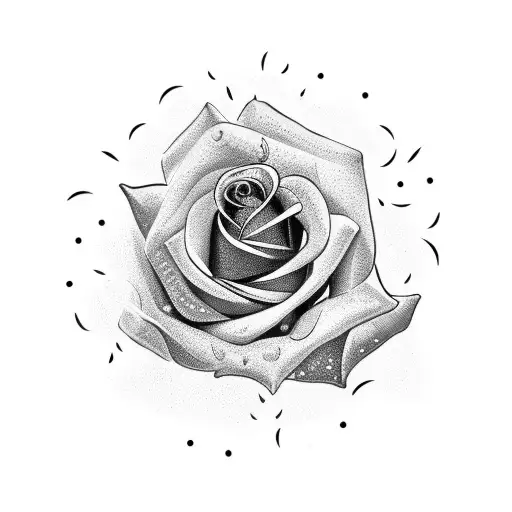 The Word Hurt Turning Into A Rose