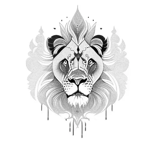 Lion Com Tempo E Algumas Coisas Gregas