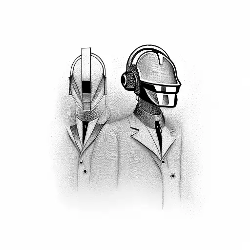 Daft Punk Duo With Anxiety