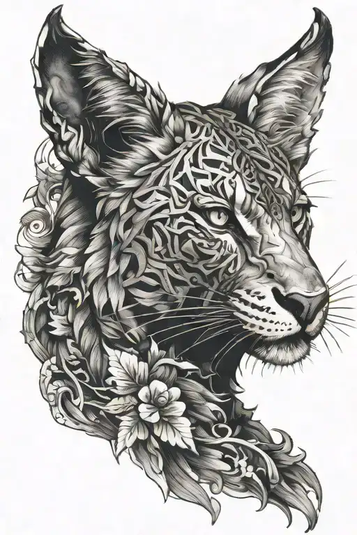 Realism Tattoo Of A Brave