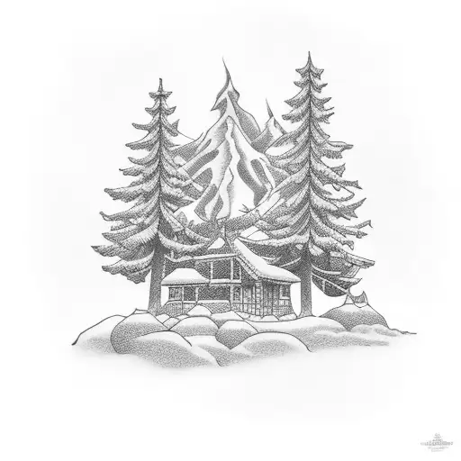 518 Area Code With Evergreen Trees In The Background