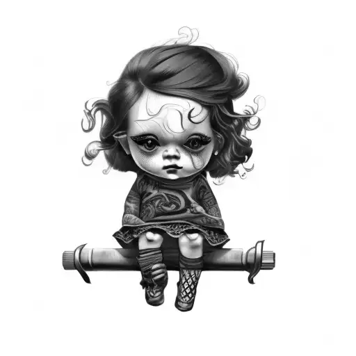 A Little Girl With Red Hair