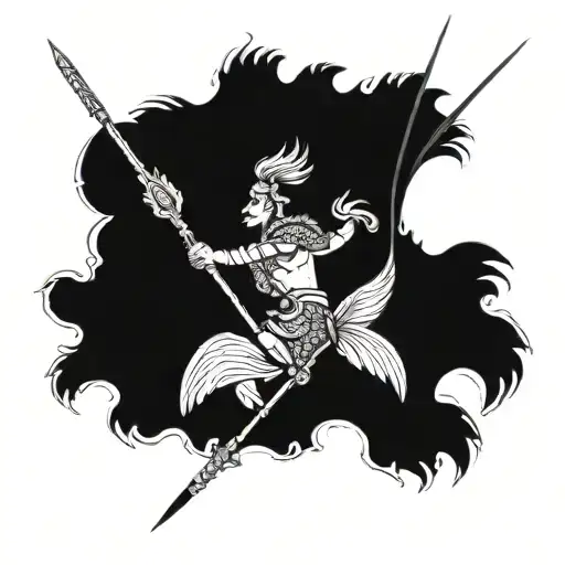 Loard Murugan Divine Javelin Spear With Peacock With Rooster