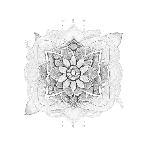 Trible Flower Music Note