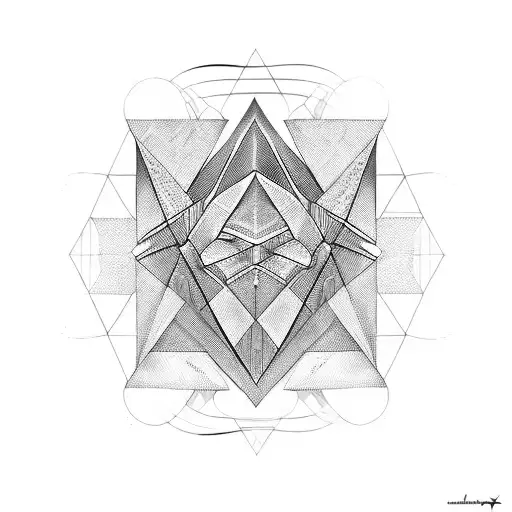 A Geometric Design Inspired By Daniel's Favorite Book Cover