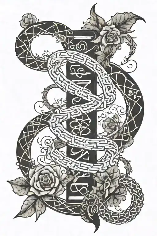 Spell For Long Life And Elements Dna Strand