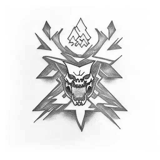 Word Thunder Vertically Mens Forearm