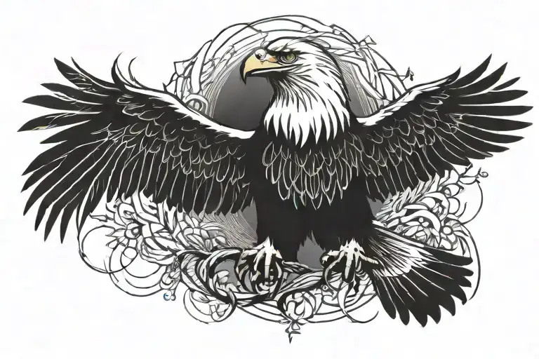 Minimalist Eagles Roman Elegant