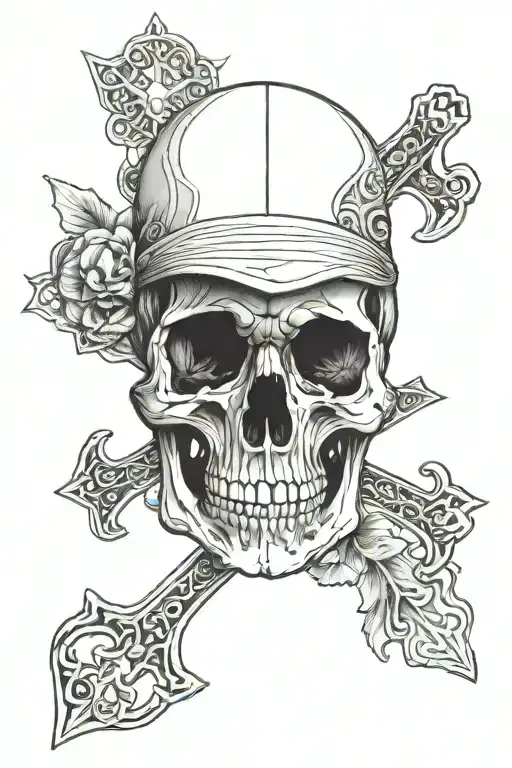 Cros And Skull