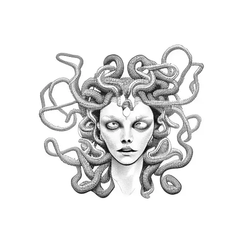Medusa Blindfolded