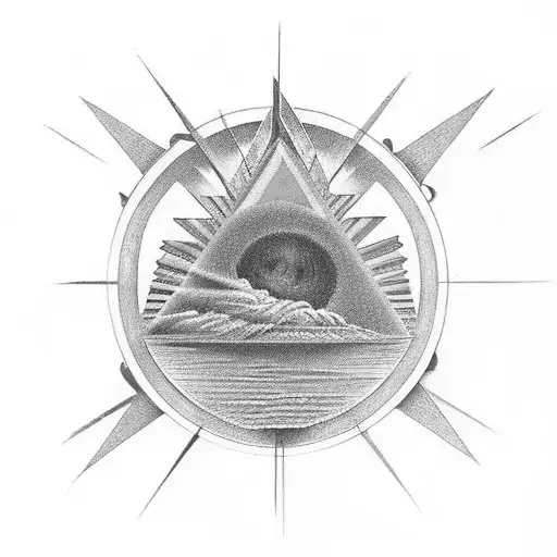 Combine The Iconic Pink Floyd Prism With The Eye Of Horus The Wish You Were Here Cover