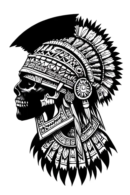 Aztec Warrior Of Death