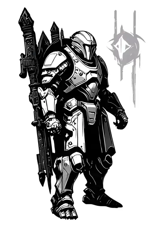 Warhammer 40K Space Marine