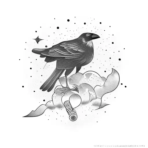 A Crow In Outer Space