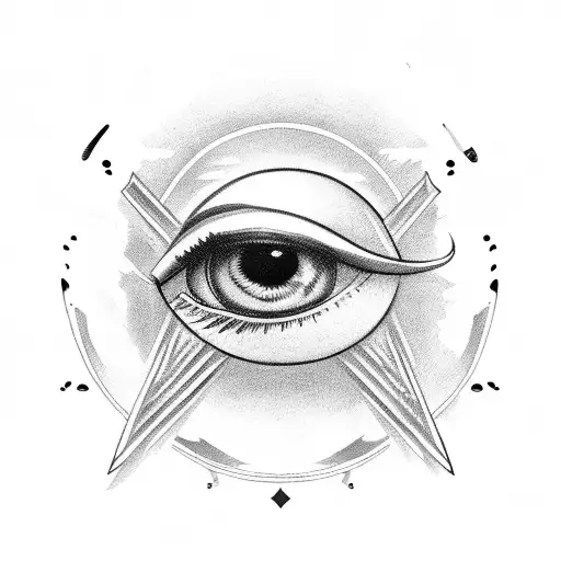 Hawk Holding An Eyeball