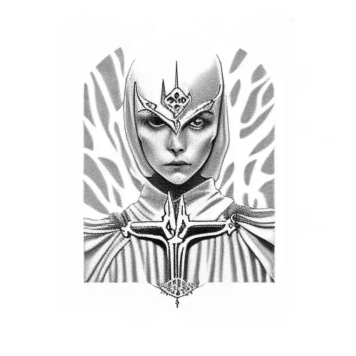 Phoebe Bridgers Tarot Card For The Album Punisher