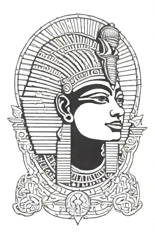 Egyptian Mythology And Christian Tattoo Design