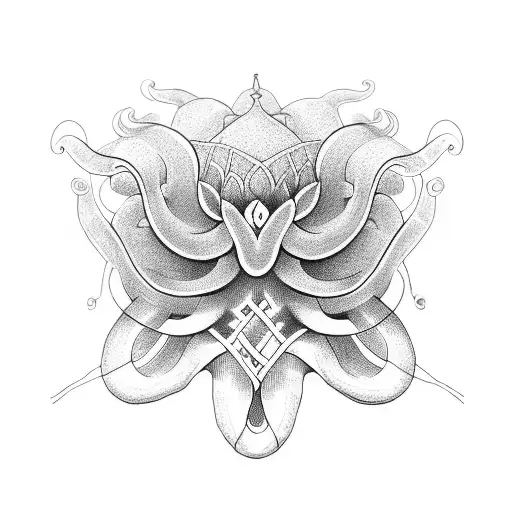 Lotus Flower Octopus