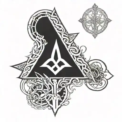 Saint Symbol Incorporating Elements