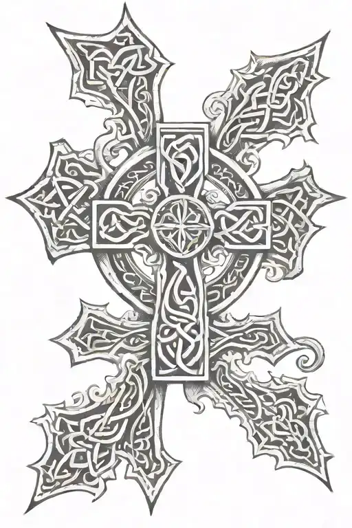 Celtic Cross Surrounded