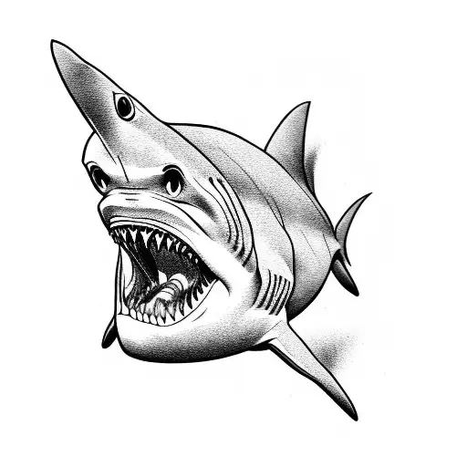 Shark Rock And Roll Oldschool