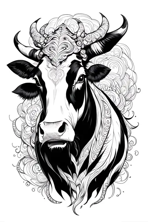 Oni And Cow