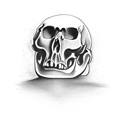 Australopithecus Skull Realistic