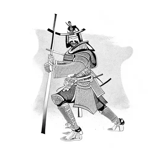 Minimalist Samurai Sword