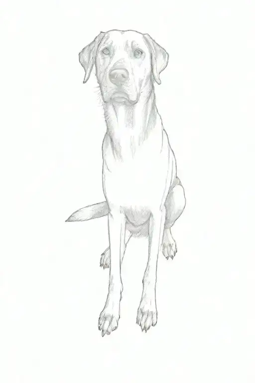 A Black Labrador Retriever