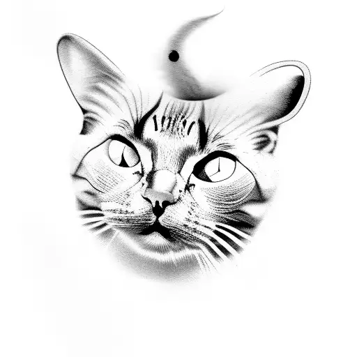 Salvador Dali Cat With A Gun