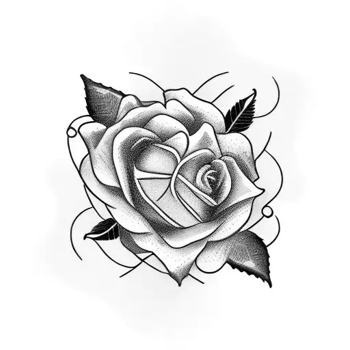 Acoustic Guitar Wrapped In Rose Thorns