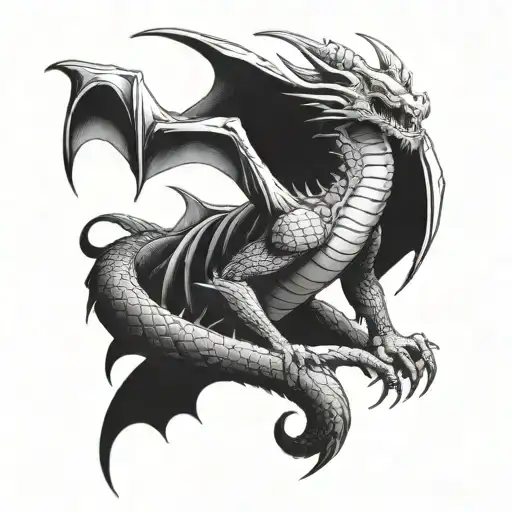 Dragon Reaper Sitting