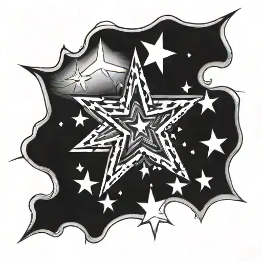 Negative Shading Star