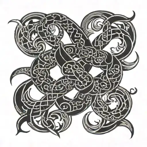 Kaizen Symbol Intertwined