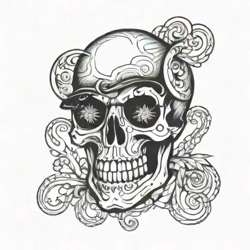 Skull Candy Skull Monocle