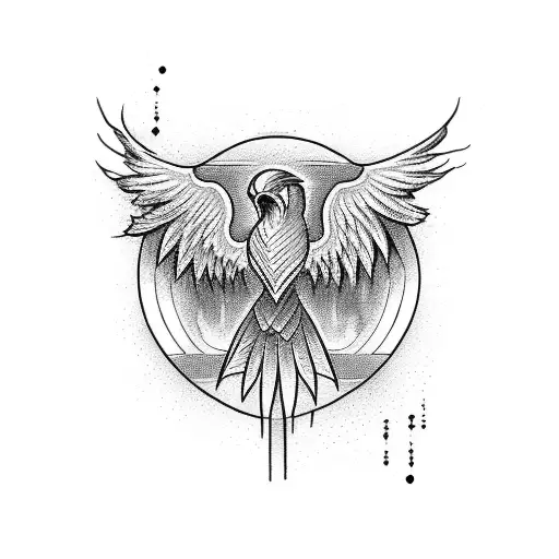 Phoenix With A Bleeding Heart