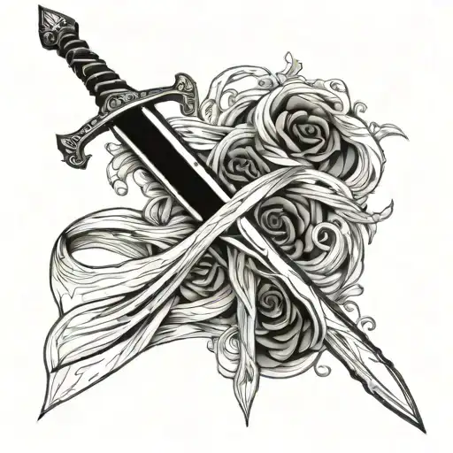 Sword Wrapped In Cloth