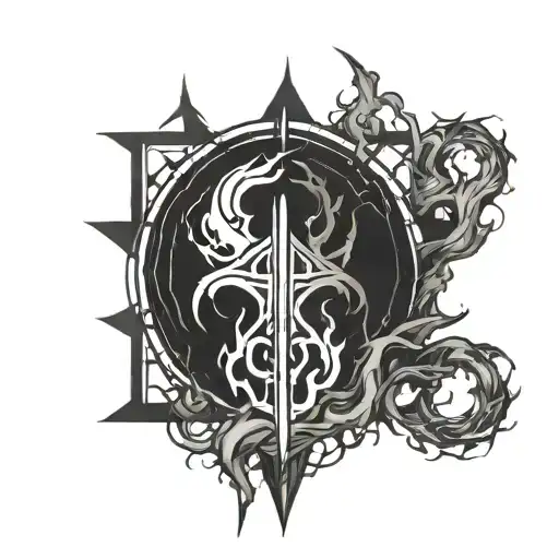 Dark Souls Video Game Symbol