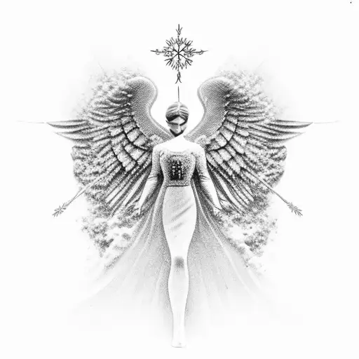 On A Frozen Path Where The Air Is Thin The Angel Of Balance Keeps You Alive