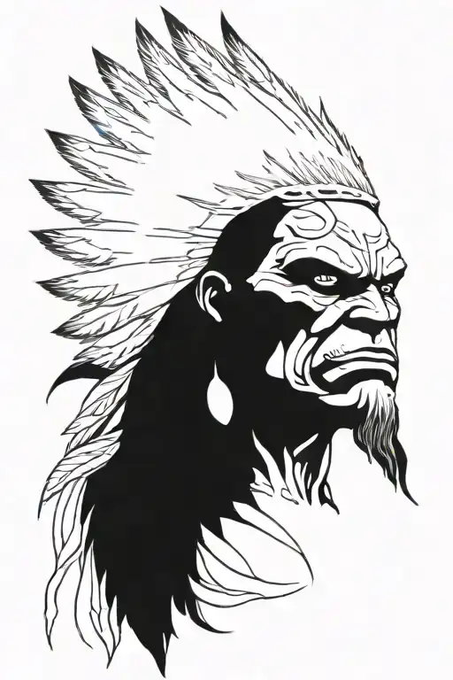 Native American Chief Full Body Hulk Mutant
