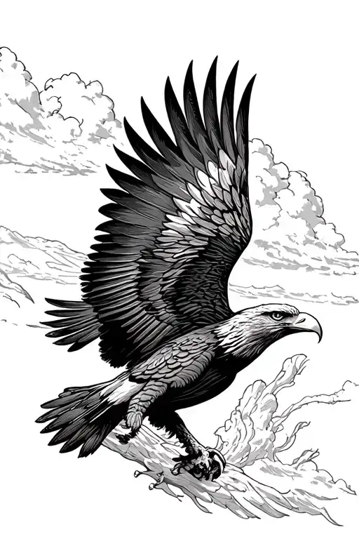 Eagle Flying