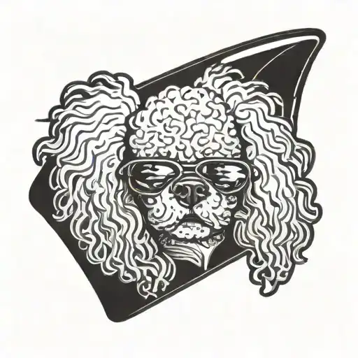 Toy Poodle Looking Outside The Car Window