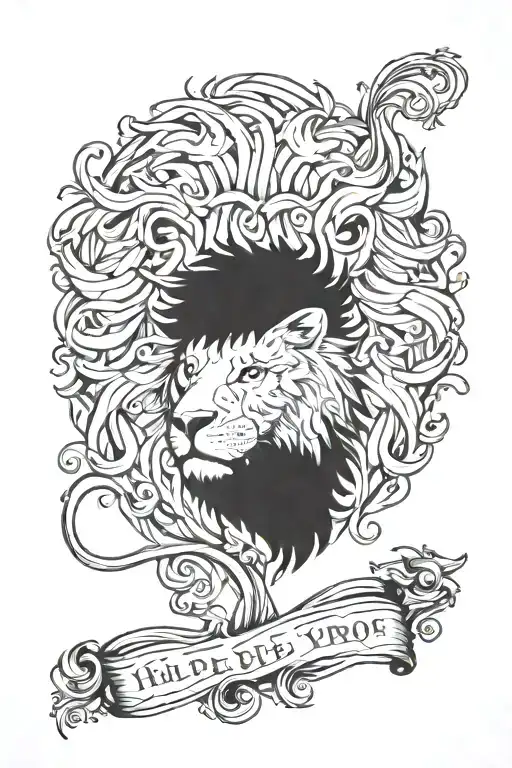 Bible Verse And Lion
