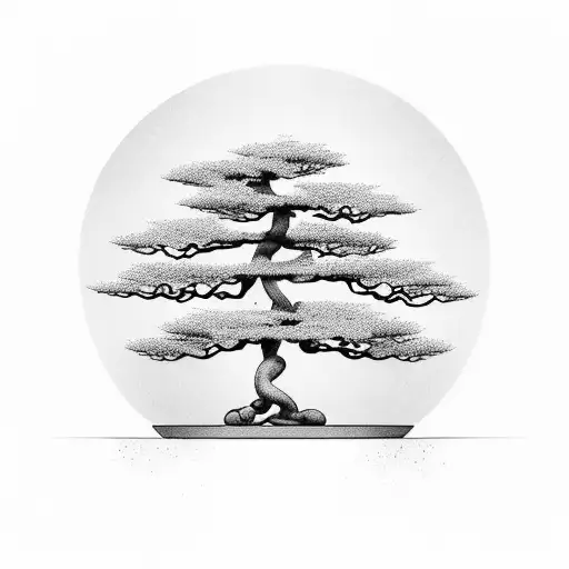 Bonsai Tree Asymentric